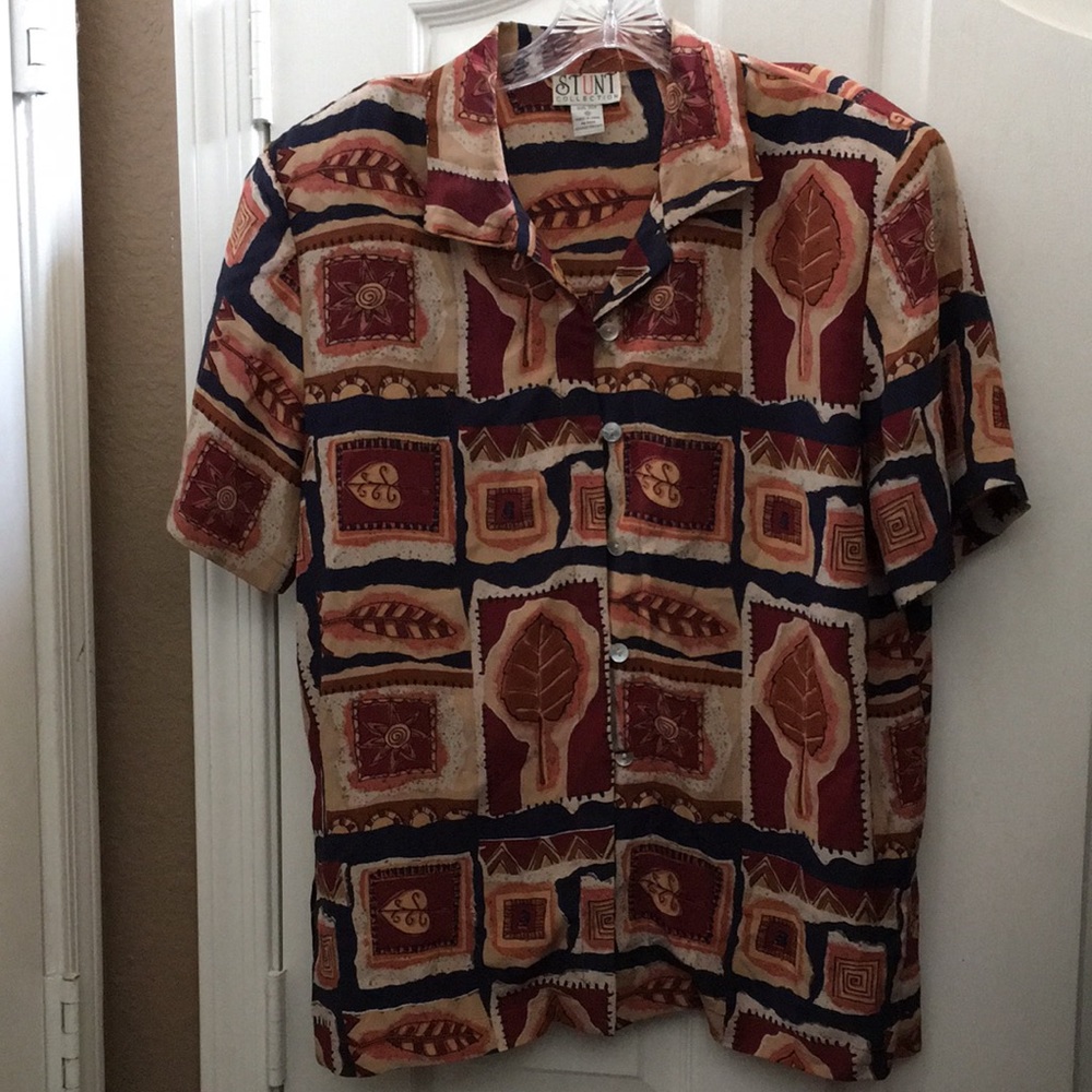 FINAL MARKDOWN Ladies’ Stunt Collection Silk Blouse (M)